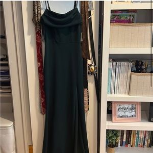 Beautiful green prom dress! No flaws never worn